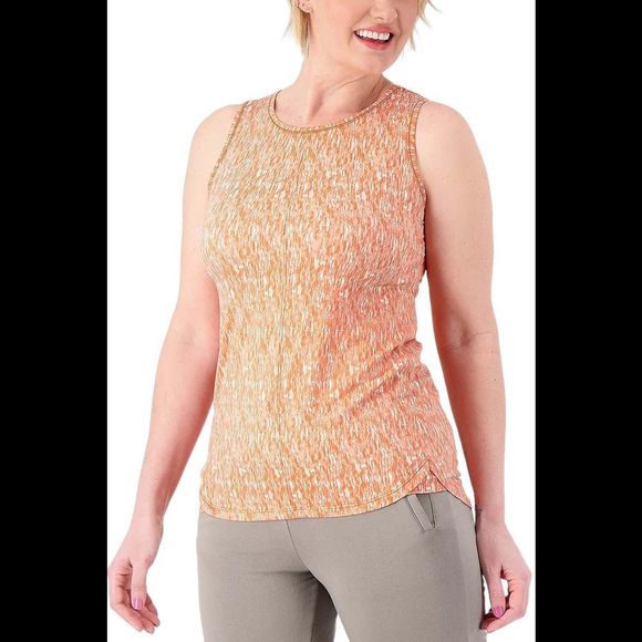 zuda Z-Cool Jersey Printed Forward Seam Tank Clay Texture - Regular - Picture 1 of 1